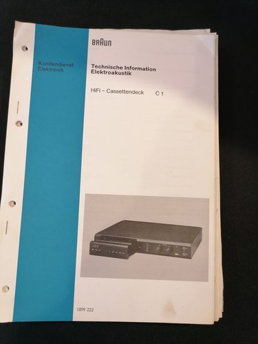 Original service manual - original,
